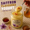 Saffron Flavoured Yogurt (400g)