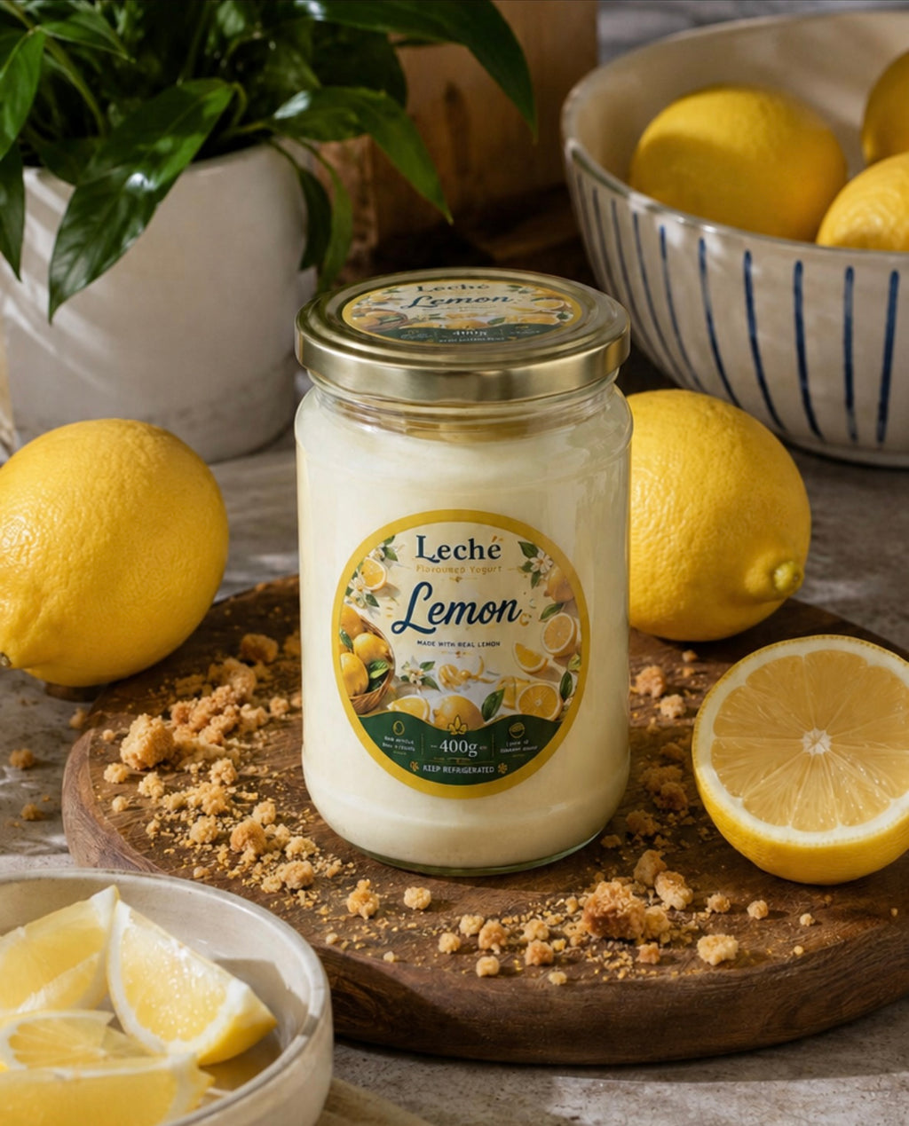 Lemon Crumble Greek Yogurt