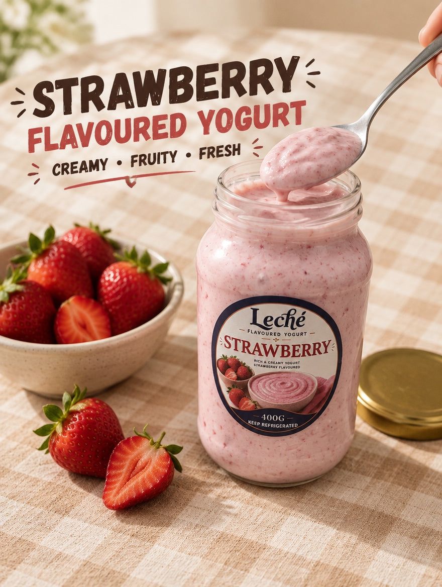Strawberry Greek Yogurt 400g